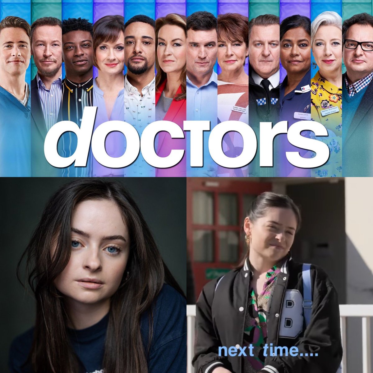 cblmanagement's tweet image. Delighted to finally let the cat out of the bag!! Anna Bradley plays guest lead Liv in today’s episode of ‘Doctors’, BBC1, 1.45pm. @annabradleyy1 @DoctorsBBC @ItaliaContiUK @ContiGrads2021 #proudagents❤️