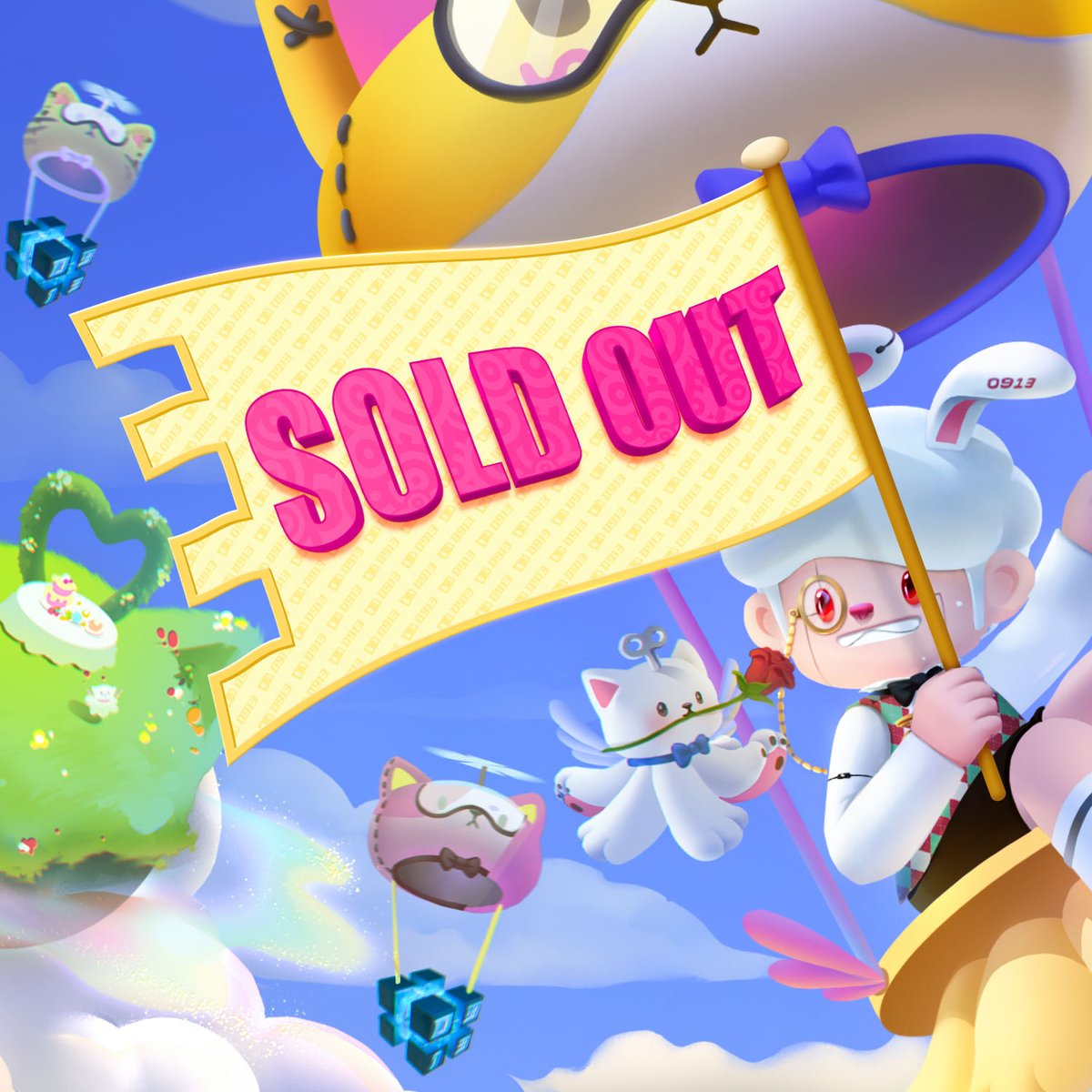 0913_ErrorCode's tweet image. SOLD OUT!!! 

Thanks for all your trust and patience!🥰 LFG🚀🚀
#0913ErrorCode #NFTs