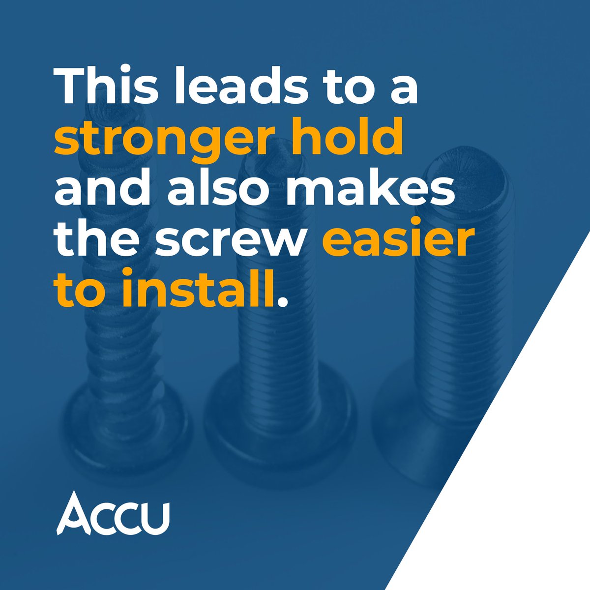 AccuComponents's tweet image. 🔗 Head to the News section of our website to learn more about Polyfix Screws, the features of a trilobular shape and the different types of Polyfix Screws. 
accu.co.uk/p/364-polyfix-…
#AccuComponents #TechnicalArticles #PolyfixScrews #Plastic #SelfTappingScrews #Engineering