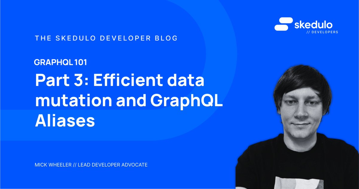 Ever wondered what a GraphQL mutation is? What about an alias? 🤔

Well, wonder no more! @mickwheelz_ has the answers for you in their latest post! 🤩

Check it out here: skd.io/kqqls