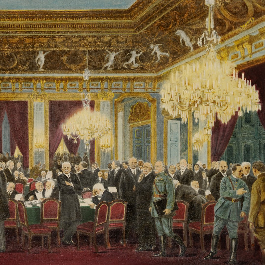 athens_nhmuseum's tweet photo. #Σαν_σήμερα, 18 Ιανουαρίου 1919, ξεκίνησαν επίσημα στο Παρίσι οι εργασίες της Συνδιάσκεψηw Ειρήνης, που θα έκρινε το μέλλον νικητών και ηττημένων του Α΄ Παγκοσμίου Πολέμου.
#nhmuseumofathens #ParisPeaceConference #WWI https://t.co/QMkhnIJ82Z