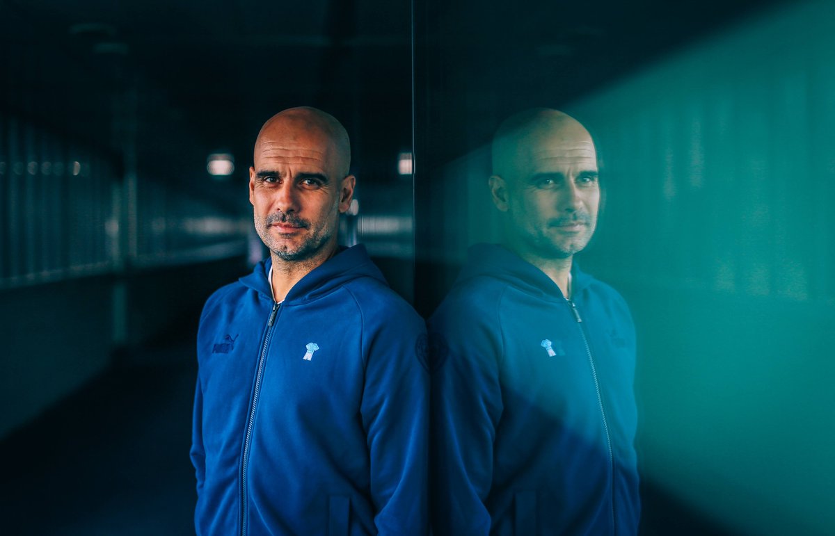 ManCity's tweet photo. Wishing a very happy birthday to our boss, @PepTeam! 💙 https://t.co/Y5EbUQXrrO