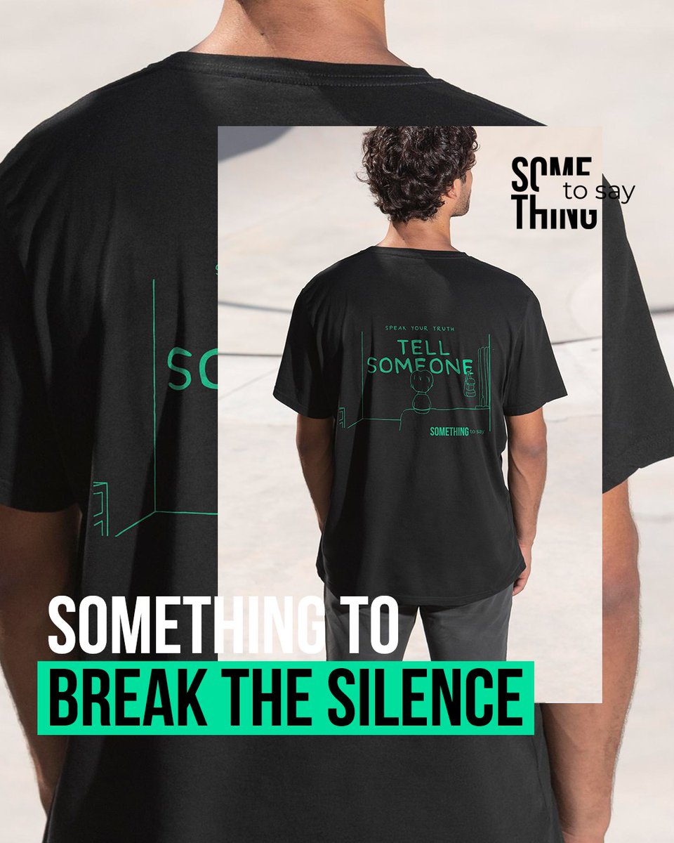 Brave. Feel it when you wear it. 

All proceeds are fed back into the Something to Say project. 
 
Shop👇 
l8r.it/Tk7Q

#somethingtosay #merchandise #preventchildabuse #tellsomeone #survivorcommunity