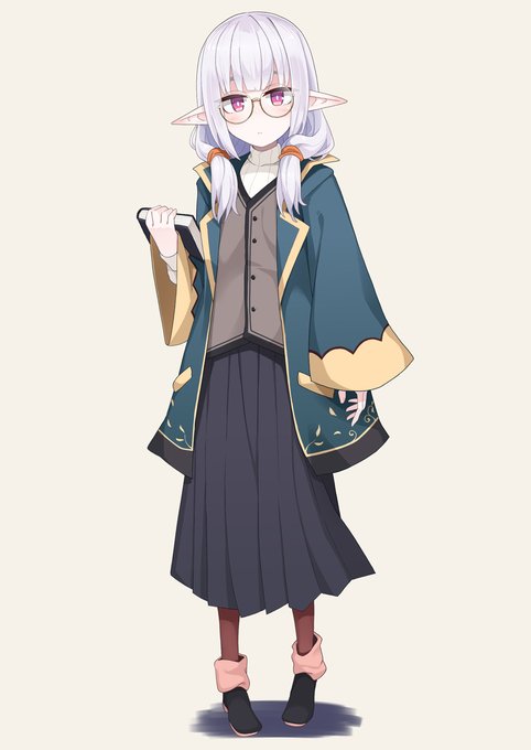 スノーエルフ司書のガリーナちゃん
Skebでデザインして触手敗北までさせてもらえた 