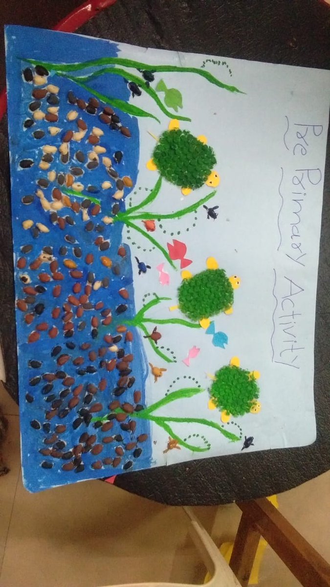 RavinderCharan's tweet image. Pre primary section from Diu District
Colouring and craft activity by pre primary children
#learningbydoing #playbased #activities 
#arrandcraft @SamagraShiksha @ssa_damandiu @SamagraDNHDD