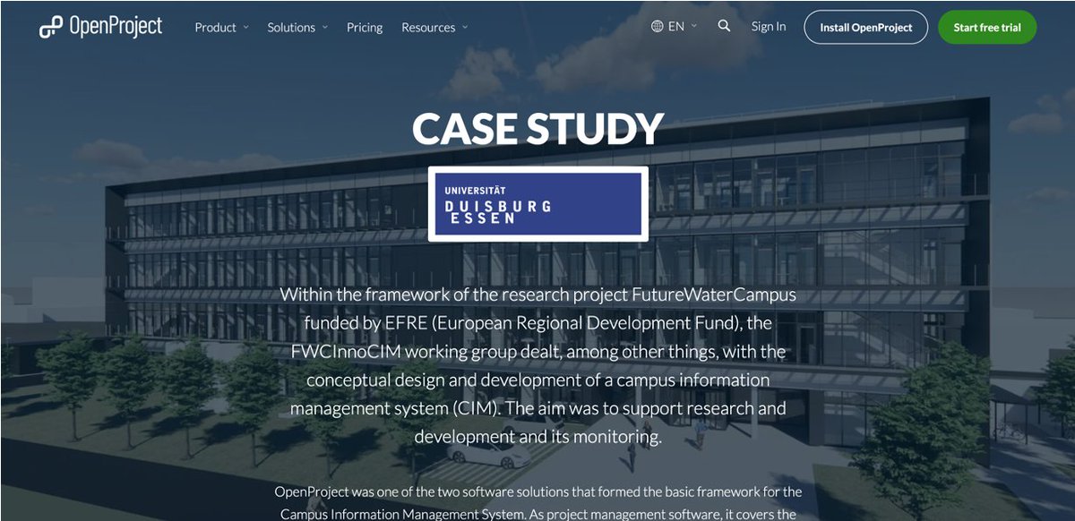 openproject's tweet image. We are proud having the University of Duisburg-Essen as our customer.
Find out how their team is working with OpenProject and why OpenProject is their preferred project management software.
openproject.org/project-manage…
#opensourcesoftware #edtechtools #researchtools