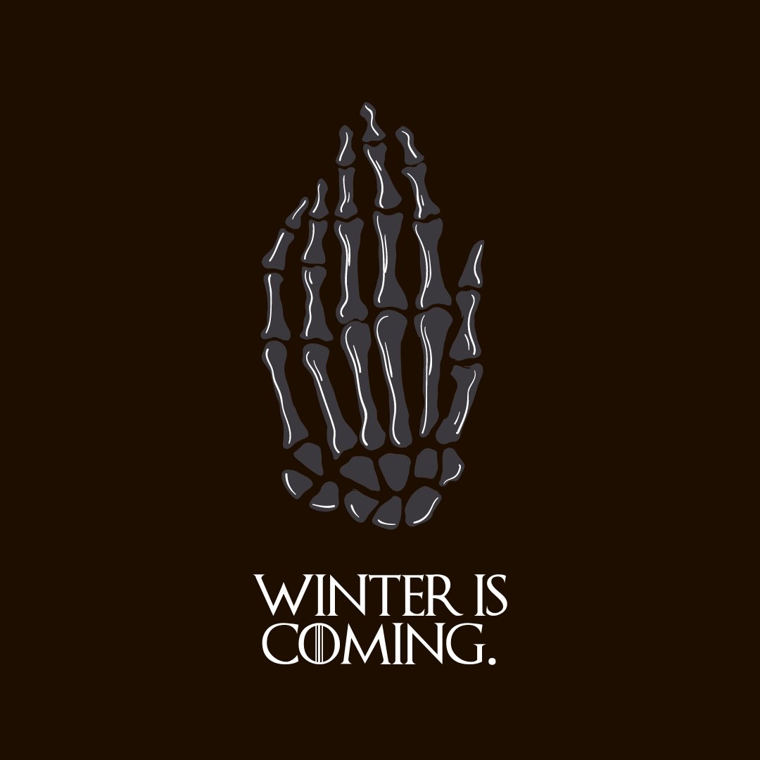 KokanSamah's tweet photo. One Minute Brief of the Day:
Create posters to advertise #Gloves 🧤🥊

@OneMinuteBriefs | @GameOfThrones 

This is what I’d reckon it’d be like to wear no gloves this freezing winter https://t.co/tDlkZHwrUE