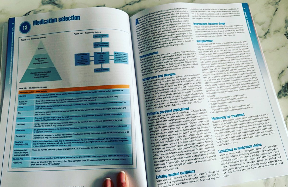 Independent & Supplement Prescribing at a glance is out now. A group of very experienced professionals were involved from around the country. I wrote chapter 13 - Medication Selection. A great textbook for anyone starting NMP or holders of the V300 😊 #V300 #NonMedicalPrescribing