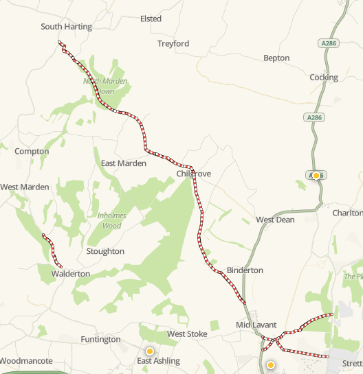 #B2141 #Chilgrove #Lavant Chilgrove Road has now been closed due to extensive flooding. <a href="/SussexTW/">Sussex Traffic Watch</a> <a href="/BBCSxSyTravel/">BBC Sussex and Surrey Travel</a> <a href="/SussexIncidents/">Sussex News - Breaking news for Sussex</a>