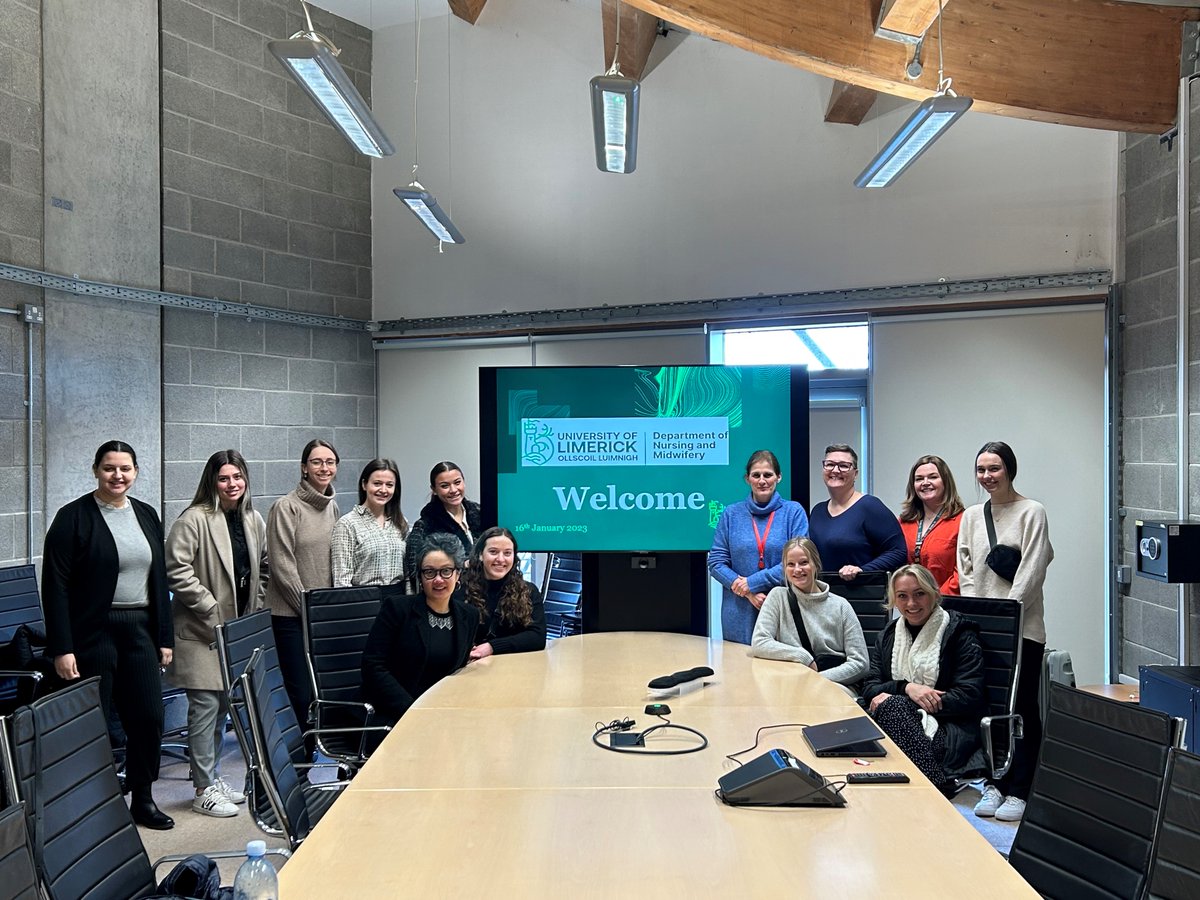 We were delighted to host nursing & health sciences students from @LindfieldUniv. Thanks to @CumminsNM who gave a presentation on the MSc in Public Health and the activities of @IPERN 
We are looking forward to continuing our conversations and developing collaborations #ChooseUL