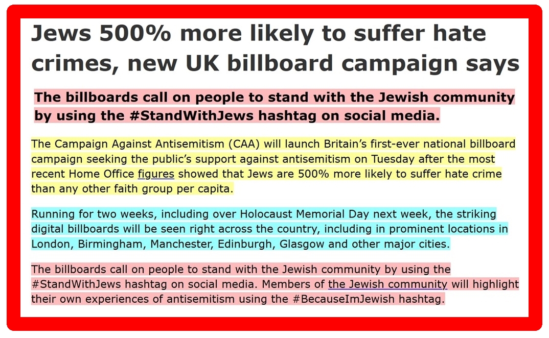 javieryearson's tweet image. #ANTISEMITISM 🇬🇧
#StandWithJews 
#BecauseImJewish 
bit.ly/3CRpDfN
VIA @Jerusalem_Post