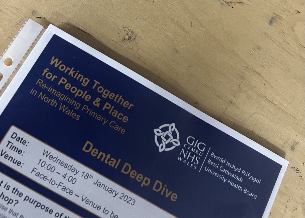 ArarnaLimited's tweet photo. Looking forward to Dental Deep Dive facilitation event ⁦@NWDentalAcad⁩ ⁦⁦@PeteGreensmith⁩ https://t.co/GerbD7kaic