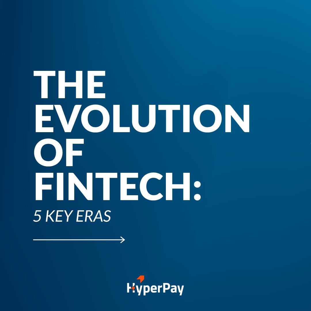 HyperPay's tweet photo. Ever wondered when fintech started?
Swipe left to know more about the fintech evolution.

#Fintech #HyperPay #FintechIndustry #PaymentSolutions https://t.co/8h7MfDy9Oh