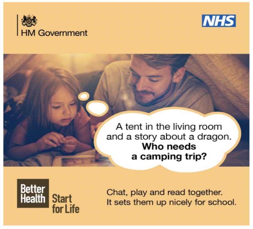 DrRaju_'s tweet image. Kids brains are like sponges, soaking up everything around them, and when you play with them you give their brains a boost. Get support at Start for Life nhs.uk/start4life/cha…
#ChatPlayRead