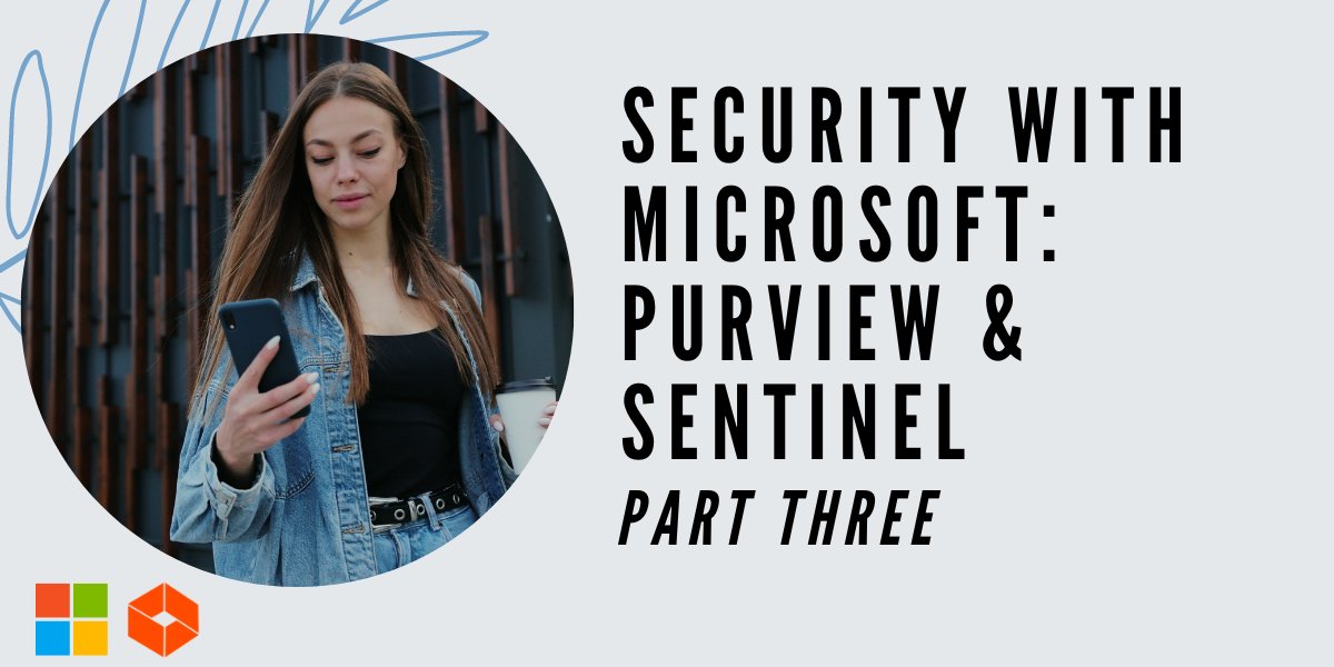 TechQuarters's tweet image. Security with Microsoft: Purview and Sentinel - Part Three  💻🔐 
hubs.ly/Q01y50V60  
--
#MicrosoftPartner #MSPartner #Microsoft #MS365 #CloudMigration #CyberSecurity #ITSecurity #SecurityTech #OnlineSecuirty #WFH #LondonTech #ITSupport #Tech