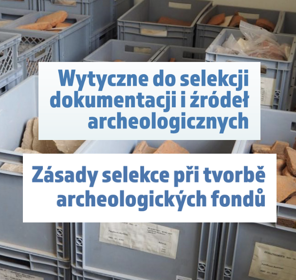 <a href="/EacEuropean/">European Archaeological Council (EAC)</a> is pleased to announce that its 'Guidance on selection in archaeological archiving' is now available in Polish and Czech language versions. Download them here: bit.ly/3XAKwDO