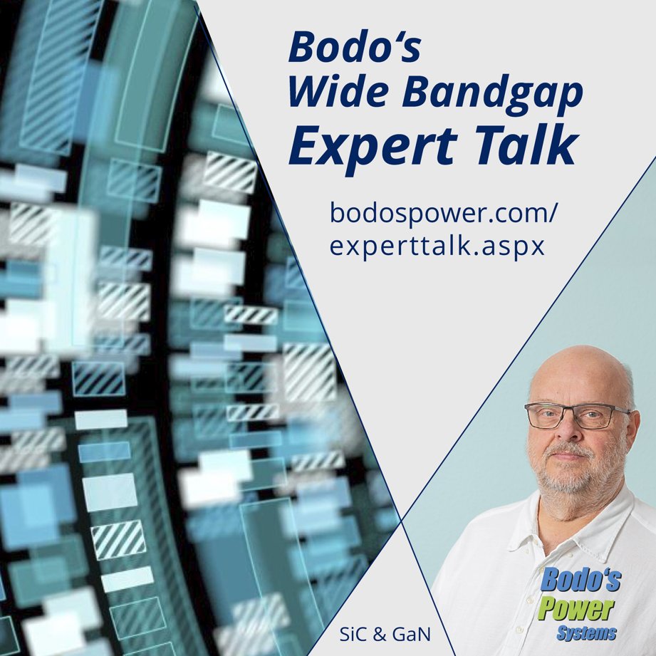 Bodo's Power Systems (@bodos_power) on Twitter photo Our first Wide Bandgap - Expert Talk this year will take place on Wednesday, January 25, 3:00 to 4:00 pm CET.
We have fantastic guests from @ROHM_EU, <a href="/NavitasSemi/">Navitas Semiconductor</a> and <a href="/VisIC_Tech/">VisIC Technologies</a>.
Registration is free and easy: bodospower.com/experttalk.aspx
#powerelectronics #widebandgap #GaN #SiC Our first Wide Bandgap - Expert Talk this year will take place on Wednesday, January 25, 3:00 to 4:00 pm CET.
We have fantastic guests from @ROHM_EU, <a href="/NavitasSemi/">Navitas Semiconductor</a> and <a href="/VisIC_Tech/">VisIC Technologies</a>.
Registration is free and easy: bodospower.com/experttalk.aspx
#powerelectronics #widebandgap #GaN #SiC