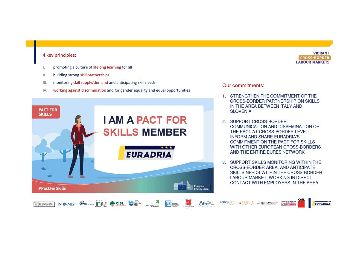 euradria2019's tweet photo. #EUBorderRegions
🤩Everything is ready for the @EU_Commission #conference about the #crossborderemployment , during which we will present the #project actitivies and #pilotactions on #skills and #competencies!
👉Follow the #livestreaming here: https://t.co/7cHtAXsZZa https://t.co/Dp1m5LylZf