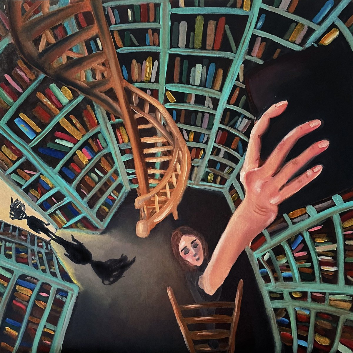 mayrafreemanorg's tweet photo. Wohoooo new drop on FND🍾🎉

“Librarian” 
Reserve 0.2 $ETH
Oil painting, 50*50 cm

https://t.co/kTDgtweUMd

#mayrasart #traditionalart https://t.co/TV34pKf1TN