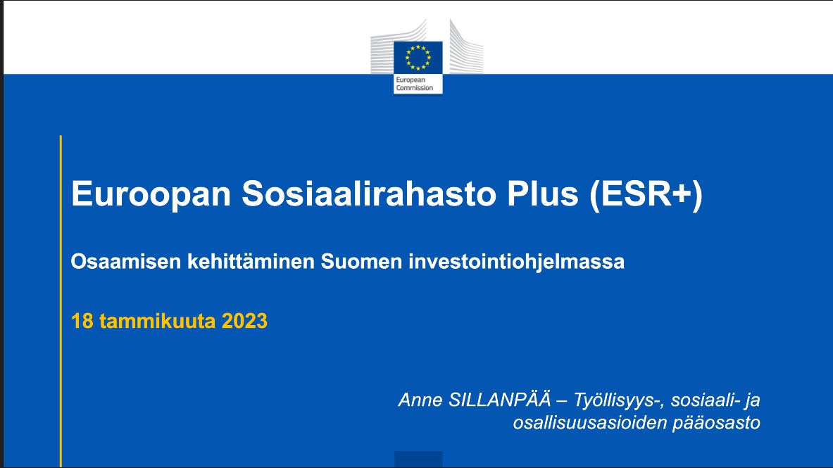 SuperSpring continues! FinMobility hosted a lively online-discussion between @EU_Social and our member organizations on the vital topic of labour and skills for mobility sectors. 
Thanks to @TiinaPolo #AnneSillanpää #HelmiSoosaar 
#EUYearOfSkills #LabourMigration #EUSkillsAgenda