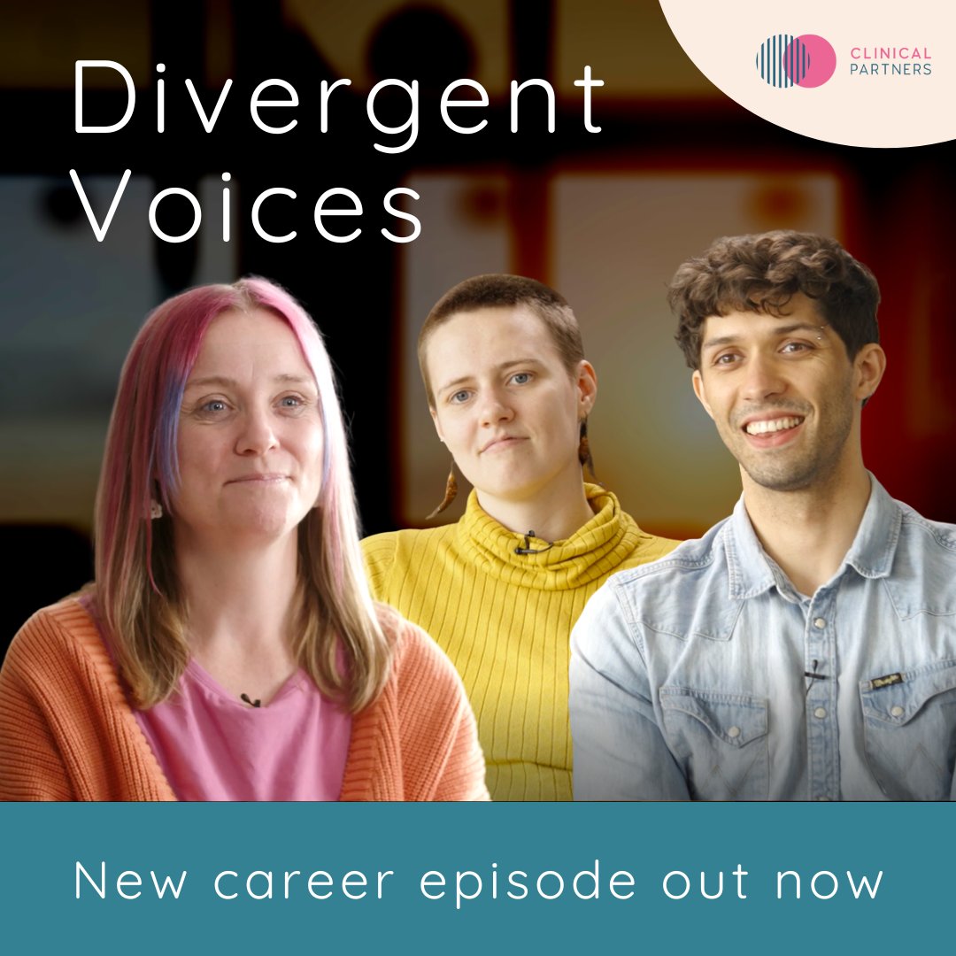 Purpleella's tweet photo. Excited to share the latest @ClinicalPartnrs Divergent Voices video in which I chat to autistic adults @bobalind and @AutismRevised to offer our audience some career advice. I hope you find it helpful 
https://t.co/jEiE2RoDA6 https://t.co/DojZy7gBvq