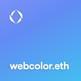Hello, frens.
Look at this price, now back to me, now back at this price, now back to me.
Sadly, this isn't free, but if you opened your mind to what could be built on top of it, this could smell like it's free.

webcolor.eth
web3color.eth
16777.216 ETH, each

I'm on a horse.