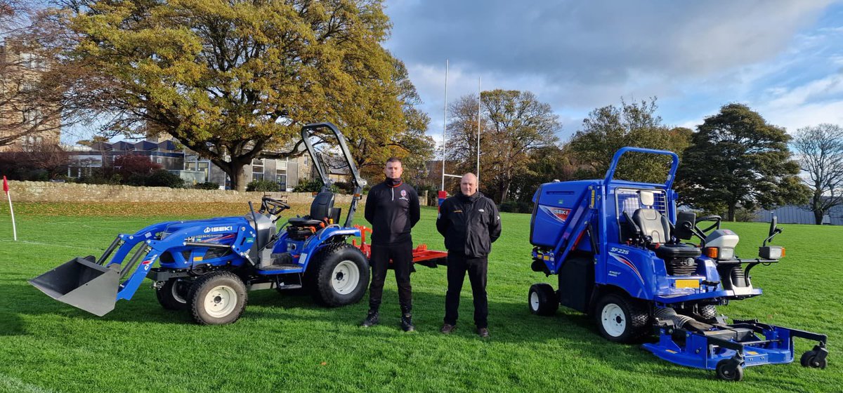 iseki_uk's tweet photo. Happy customers with their new ISEKI's!  Here is a little snippit of the tractors and mowers that have been delivered recently to sports grounds, schools, private homes and farms.
Please send over your photo's we would love to see them! 
@RTMACHINERYLTD @FairwaysGM @RobertKee_DL https://t.co/yqJ526nYSp
