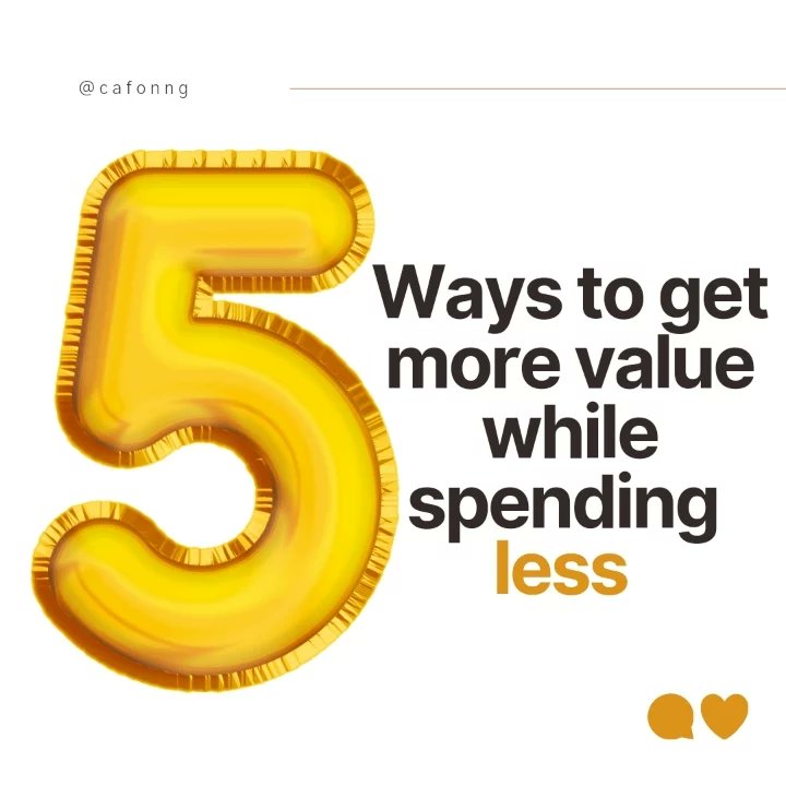 CafonNg's tweet photo. Swipe⏩ to read the five most important tips to help you spend less money and still get value from the products you buy.

#spendlesssavethedifference
#consumerprotection #consumereducation #consumersinnigeria #savemoney #consumerprotectioninnigeria https://t.co/HehLjRLfGS