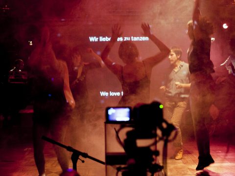 MA Experimental Theatre Practice. An exciting new MA, developed by Gob Squad's very own Dr Sharon Smith.
Over one year, you are supported to realise your own project in dialogue with Dr Sharon Smith and a host of international guest speakers. Contact ssmith@marjon.ac.uk for info.