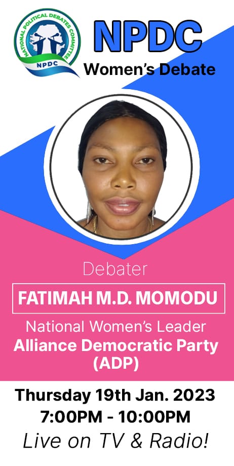 npdcsl's tweet photo. The Women Debaters:
@IrlEmbFreetown 
@NDI 
@UKinSierraLeone 
@USEmbFreetown 
@EUinSierraLeone 
@ECsalone 
@PPRCSL https://t.co/By9jzGynyR