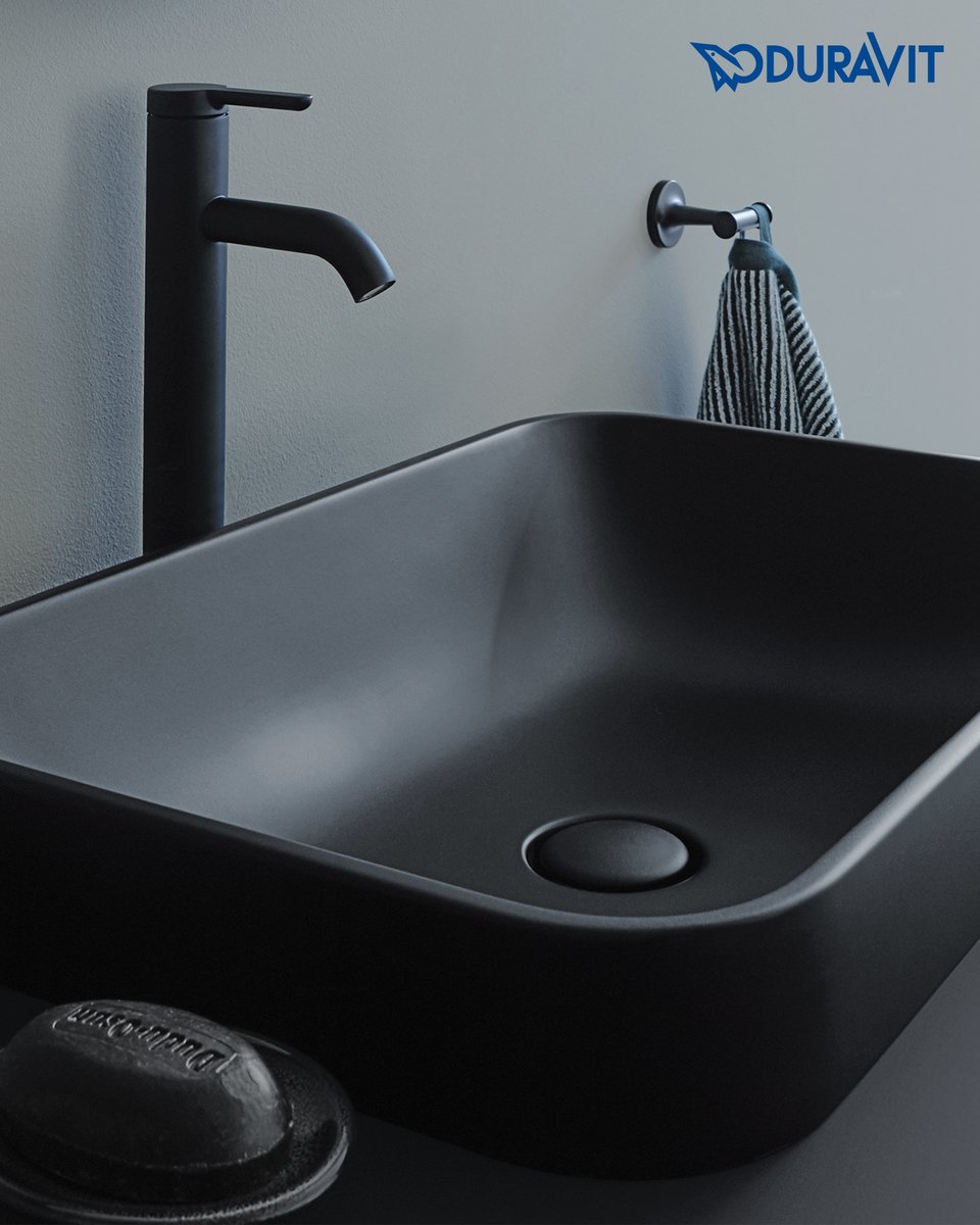 Our highly successful C.1 faucets series, designed by Kurt Merki Jr is now available in a black matt finish. The perfect accompaniment in any bathroom environment.