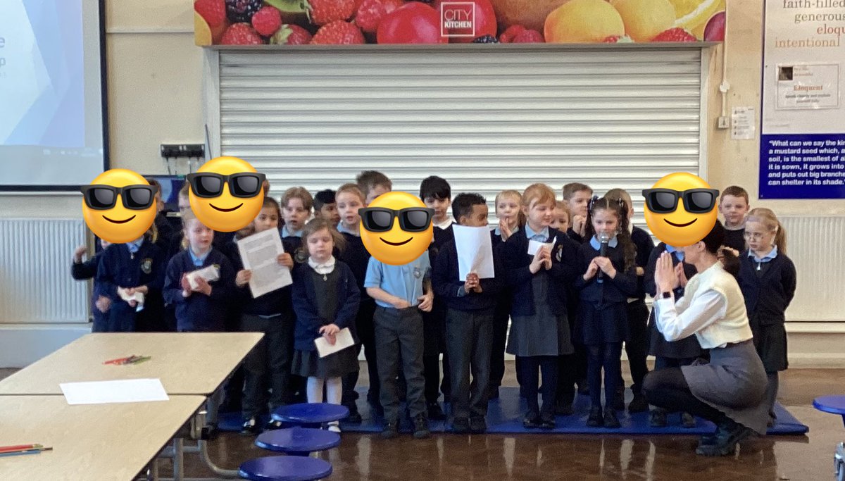 OurLadysCP's tweet photo. Year 1 Inspire workshop, the children spoke about our class pledge and designed posters with their grown ups to help us be Missionary disciples! 🙏🌟 @OurLadyandAllS1 #CatholicLife #CST #MissionaryDisciples #RightsAndResponsibilities #InspireWorkshop https://t.co/RsYIdesriz