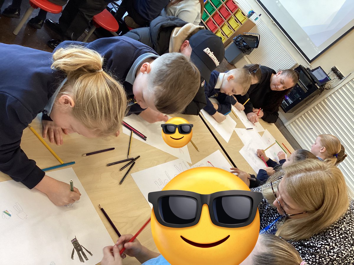 OurLadysCP's tweet photo. Year 1 Inspire workshop, the children spoke about our class pledge and designed posters with their grown ups to help us be Missionary disciples! 🙏🌟 @OurLadyandAllS1 #CatholicLife #CST #MissionaryDisciples #RightsAndResponsibilities #InspireWorkshop https://t.co/RsYIdesriz