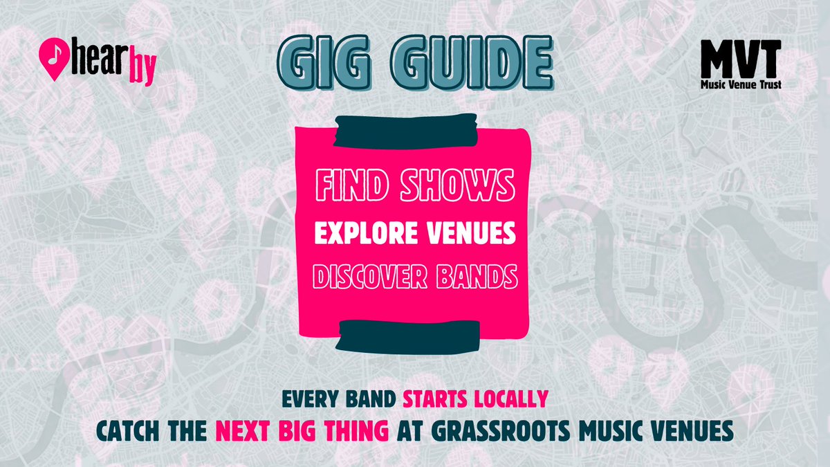 Music Venue Trust on Twitter "Have you used our gig guide to find any