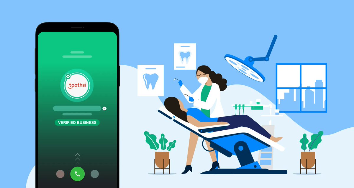 BizTruecaller's tweet photo. @toothsialigners have enhanced their overall brand experience by being a #VerifiedBusiness on Truecaller. β
They are also one of the early adopters of our #VideoCallerID feature, thus adding an extra layer of identity to their #BusinessCallerId. π²
β‘οΈ https://t.co/OreTaN8KRB https://t.co/vySVWw14LA