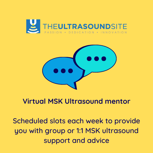 mskultrasound's tweet photo. Virtual MSK ultrasound mentoring, weekday mornings during January and February 2023 - remote support online!
Questions ? email stuart@theultrasoundsite.co.uk
Details https://t.co/5G8gYM8JxQ
#mskus #notisolated #seeksupport #integrate #reflect #casediscussion #tipsandtricks https://t.co/PXYYusUiU8