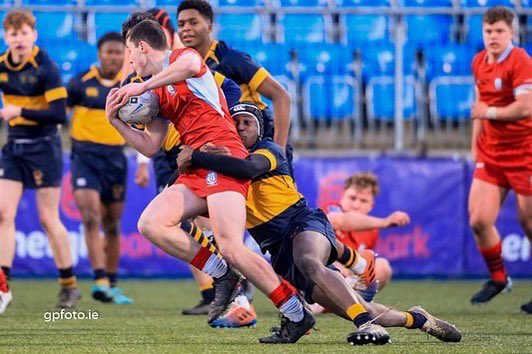 CUS power their way through to the next round of the Vinnie Murray Cup🏃🏻‍♂️🏉. 

<a href="/CUSLeesonSt/">CatholicUniversitySc</a> 
Match : CUS vs Kings Hospital 
Event: Vinnie Murray Cup 🏆
📸: gpfoto.ie