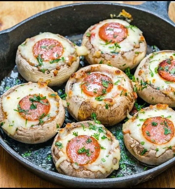 Stuffed Mushrooms Recipe 😍
