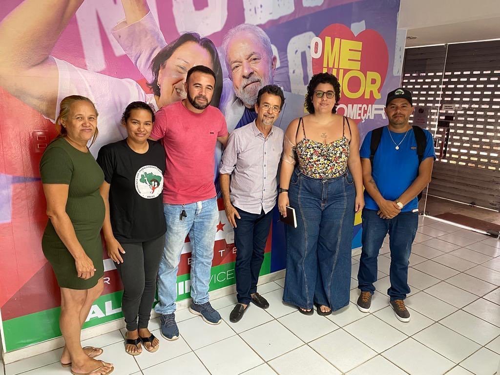 MST_Oficial's tweet photo. 📍No último dia 16, a direção estadual do MST no RN reuniu com o deputado federal Mineiro (mineiroptrn), firmando parceria com o mandato e dialogando sobre a importância de fortalecer a luta pela reforma agrária popular no Rio Grande do Norte. 

#MSTnoRN
#TodosPelaReformaAgrária https://t.co/5TkNysSYOe