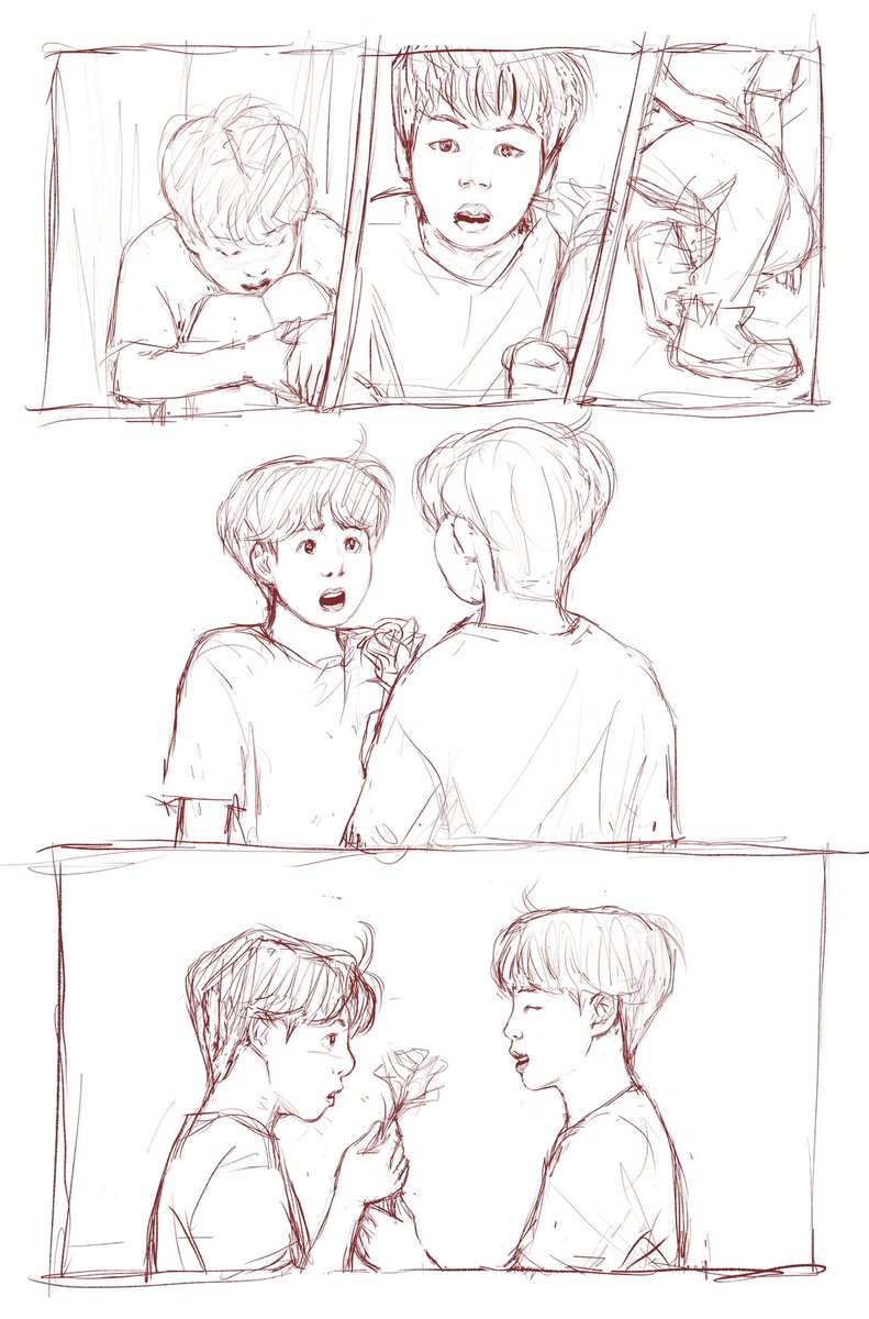 ~2/2
There will be 4 more pages, I just haven't sketched them yet ♥️ 