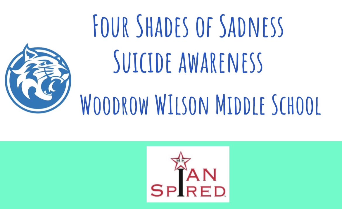Beianspired's tweet photo. My first presentation of the year was yesterday. A tough but necessary topic. Thank you, Woodrow Wilson Middle School for trusting me with your kids! ~Be Ian-Spired
#SuicidePrevention https://t.co/ss3xfeUi3G