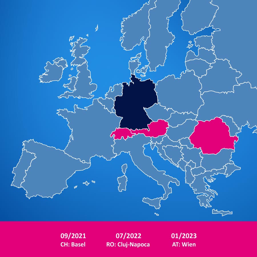 Gleich drei neue #Standorte konnten wir in den vergangenen Monaten eröffnen! Herzlich willkommen an alle neuen Kolleg:innen aus der #Schweiz, #Österreich und #Rumänien! 🤗

btelligent.com/unternehmen/pr…