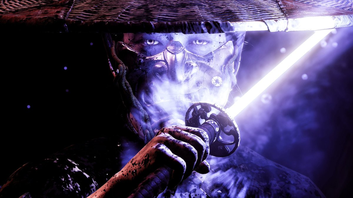photomodeoftsu's tweet photo. A different take on #TCCEnergy 
Hosted by @Captured_Collec 
⛩️👹⛩️👹⛩️👹⛩️
#GhostofTsushima 
@SuckerPunchProd https://t.co/GVAVS8Ps6m