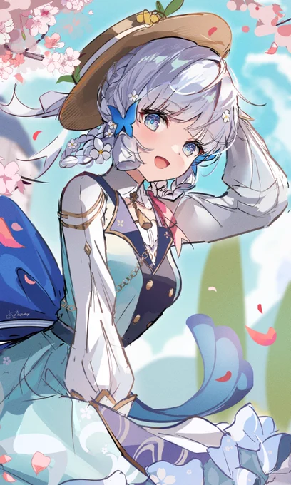 Springbloom Ayaka wip~  