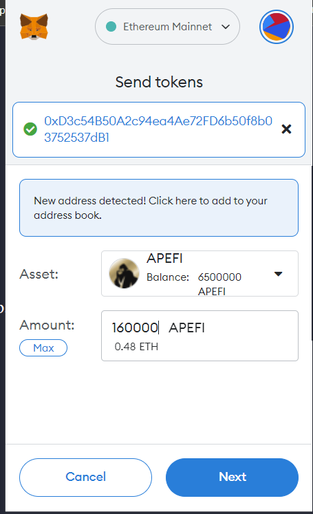 $ETHan 💣 (@ethanlin_crypto) on Twitter photo Sent out over 9.7M APEFI tokens to 60 <a href="/AdamBombSquad/">Adam Bomb Squad</a> so they get to mint the Defi Apes!
Perks of an ABS holder, and thanks again to <a href="/machibigbrother/">Machi Big Brother</a> ! Sent out over 9.7M APEFI tokens to 60 <a href="/AdamBombSquad/">Adam Bomb Squad</a> so they get to mint the Defi Apes!
Perks of an ABS holder, and thanks again to <a href="/machibigbrother/">Machi Big Brother</a> !