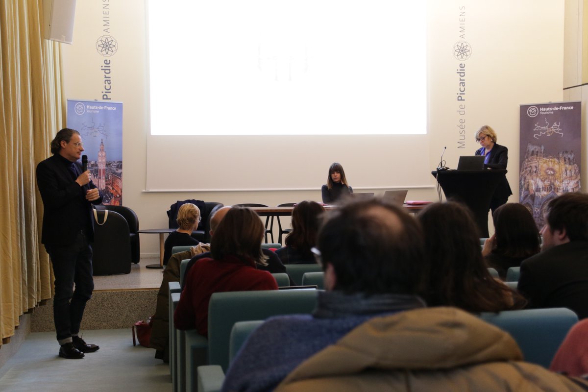 hdftourismepro's tweet photo. Nouvelles motivations, nouvelles attentes des visiteurs de musées, quelle mise en oeuvre opérationnelle… restitution hier au Musée de Picardie d'@AmiensMetropole de l’étude de @ThinkOutParis pour @hdftourismepro @DFasquelle https://t.co/sbgSGToab9