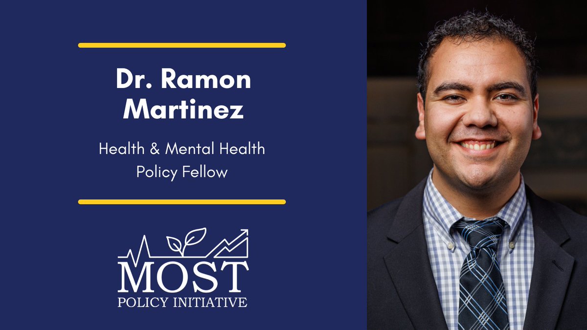 MOSTSciPol's tweet photo. Today, we are featuring another veteran #PolicyFellow, Dr. Ramon Martinez.
Dr. Martinez hails from California and he earned his PhD in Pharmaceutical Sciences from the University of Maryland. His policy scope at MOST includes all topics related to health and mental health. https://t.co/GjxdOp4WTX