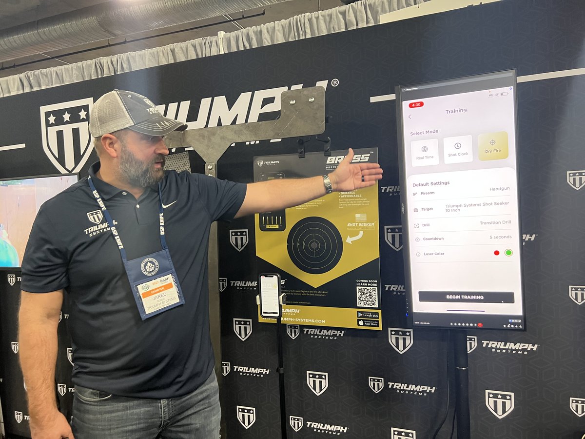 digitalradium1's tweet photo. Our client, Triumph Systems are displaying their new range of products at the SHOT Show 2023 at The Venetian, Las Vegas.

Stop by their booth today at 42260 to try their new mobile app. 

Digital Radium is a proud technology partner of Triumph Systems.

#shotshow #shotshow2023 https://t.co/igsB4kc4eI