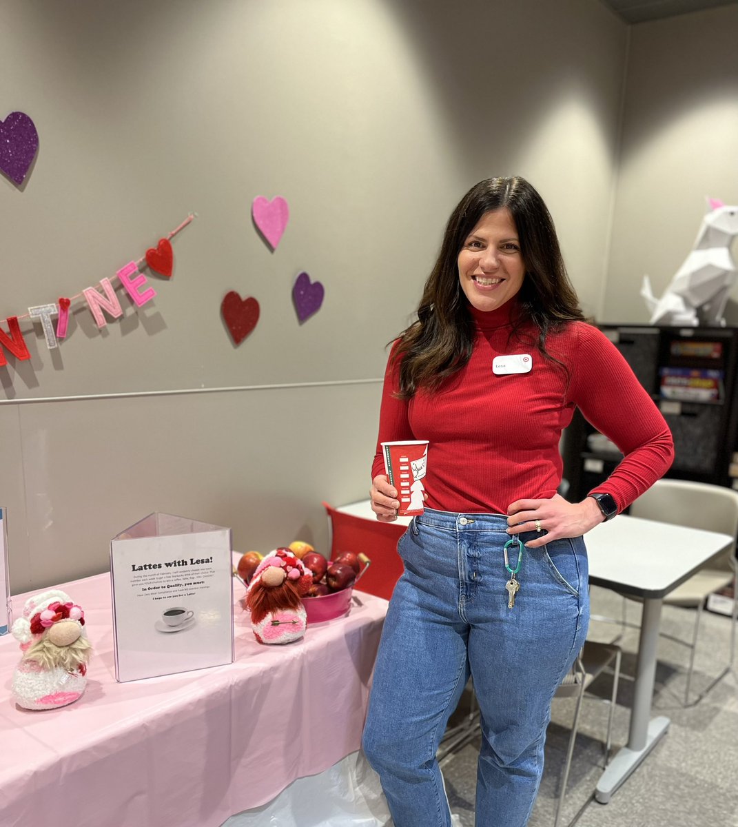 Lattes with Lesa! #worksomewhereyoulove #T2105 #D135
