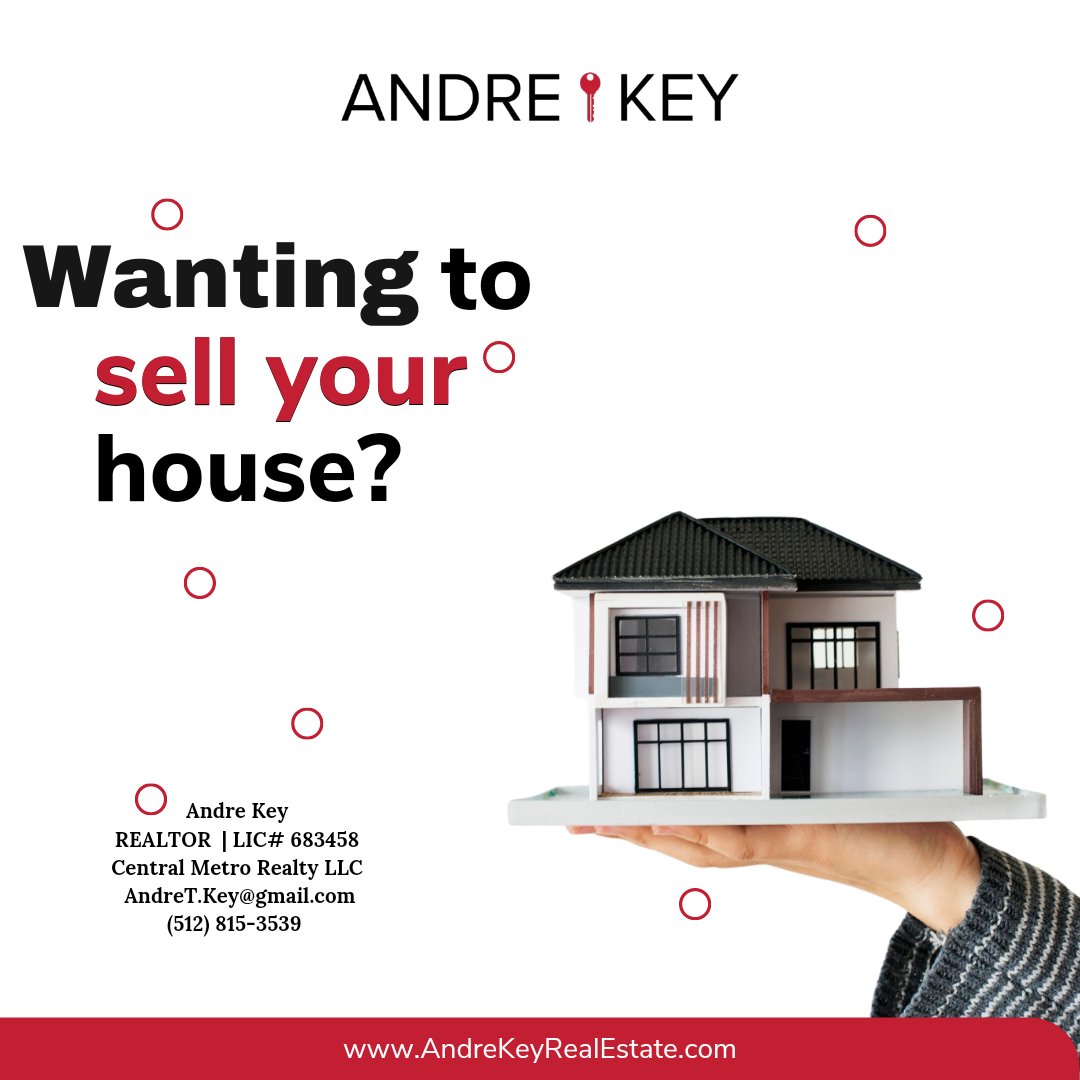 keyandret1's tweet image. When looking for a #qualitysolution in selling your home, choose AndreKeyRealEstate.com 

With unparalleled #industryknowledge, #experience, and #localexpertise, Andre Key is the #AustinTX Real Estate expert you've been looking for!